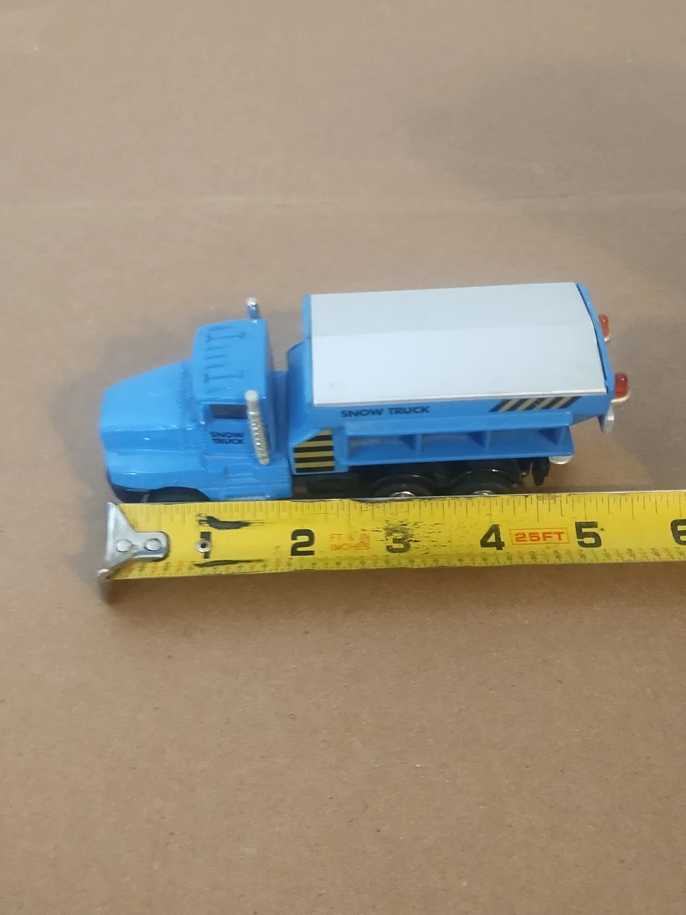 BLUE Snow Plow Salt Truck 6